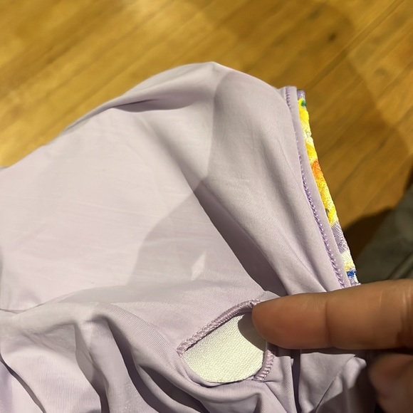 New Farm Rio Lemon Drop Low-Back One-Piece Swimsuit - Picture 11 of 14